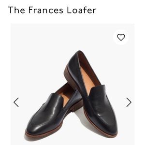 Madewell Frances Loafer in black - size 7